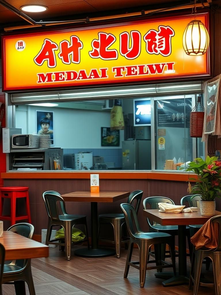Ah Kuan Char Kway Teow Medan Selera Kampar