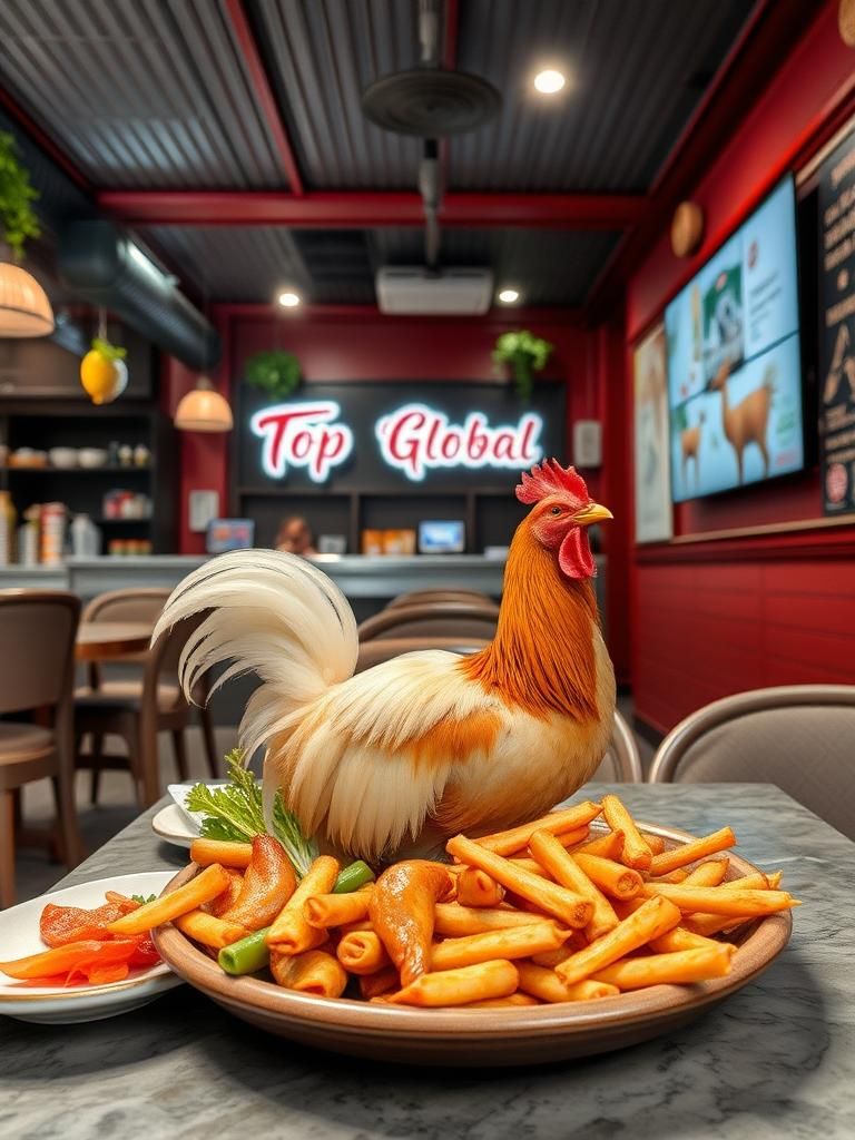 Ayam Gepuk Top Global • Semenyih