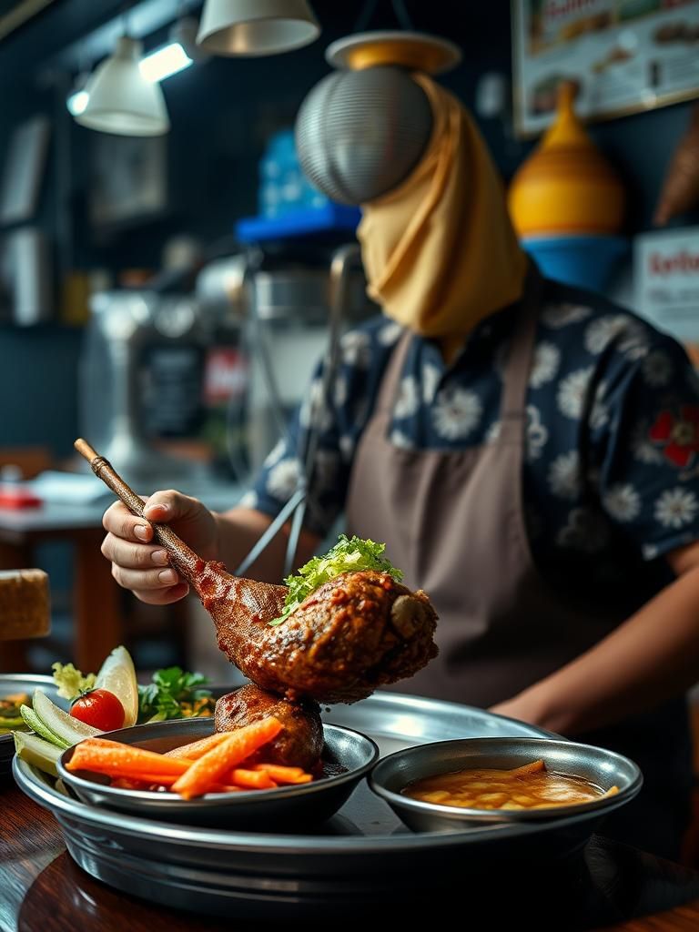 Ayam penyet dan bakso Arman man 1 Ayam penyet dan bakso Arman man