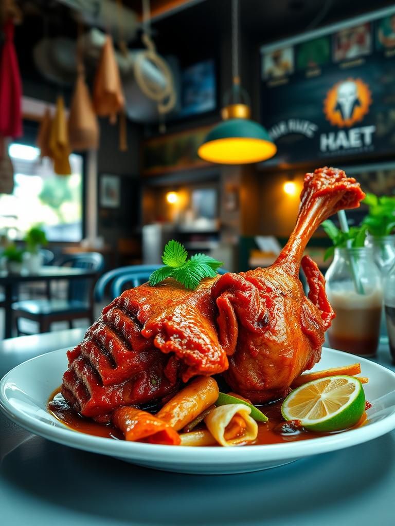 Ayam penyet malindo