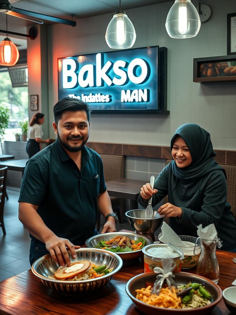 Bakso Man & The Laris Manis