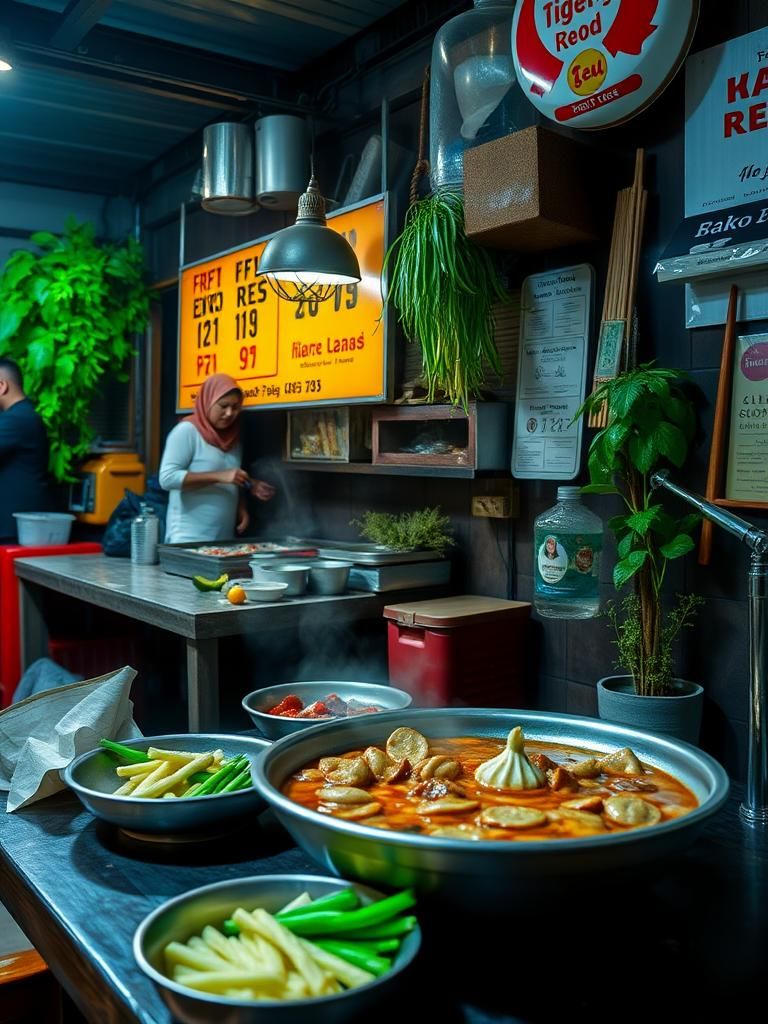 Bakso Terbaik di Kampung Bukit Baharu