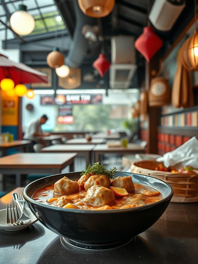 Bakso Terbaik di Taman Senai