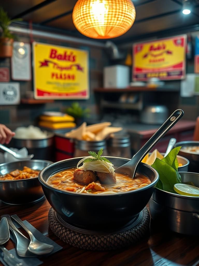 Bakso terbaik di Mukah