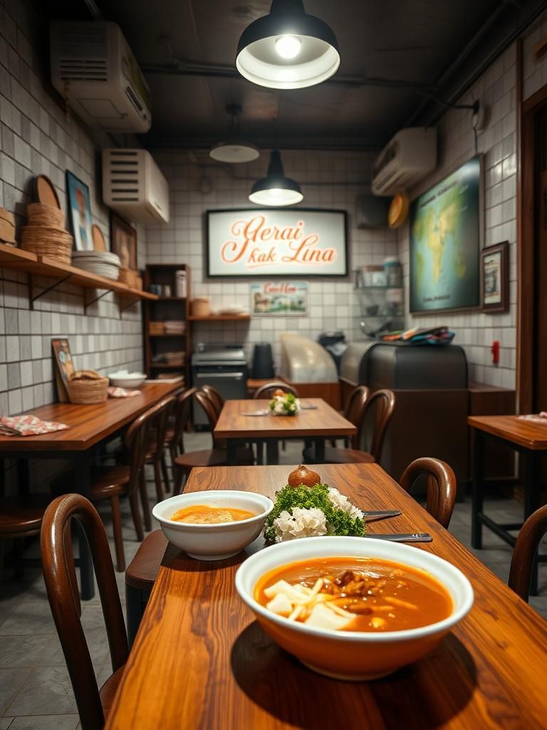 Gerai Kak Lina -Laksa dan lain-lain 1 Gerai Kak Lina -Laksa dan lain-lain