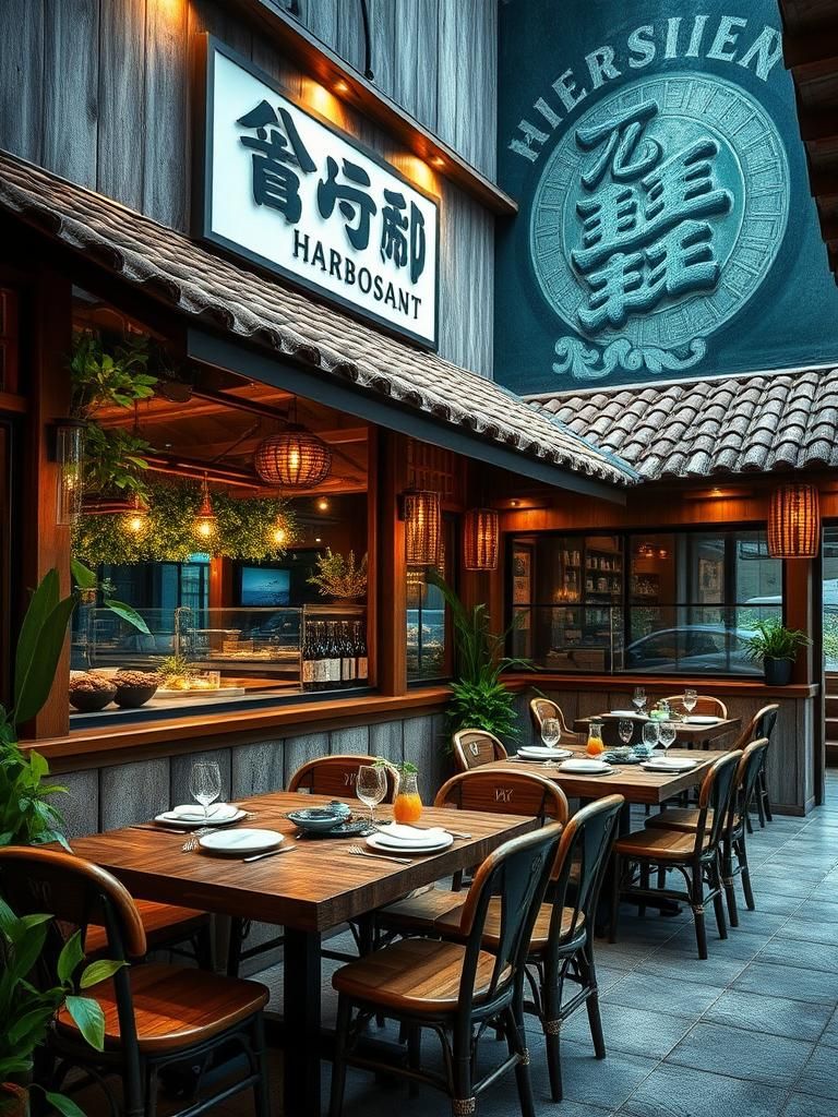 Harboside Restaurant 乡村港边刹肉 1 Harboside Restaurant 乡村港边刹肉