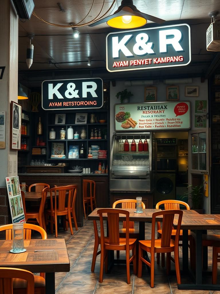 K&R RESTORAN AYAM PENYET RASA KAMPUNG