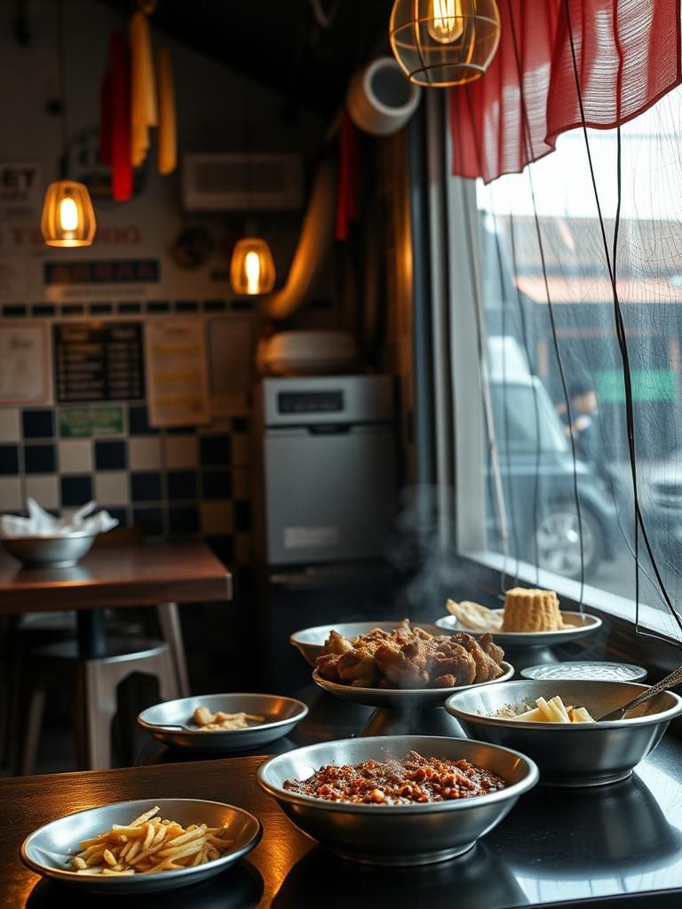 Kedai ayam penyet dan bakso