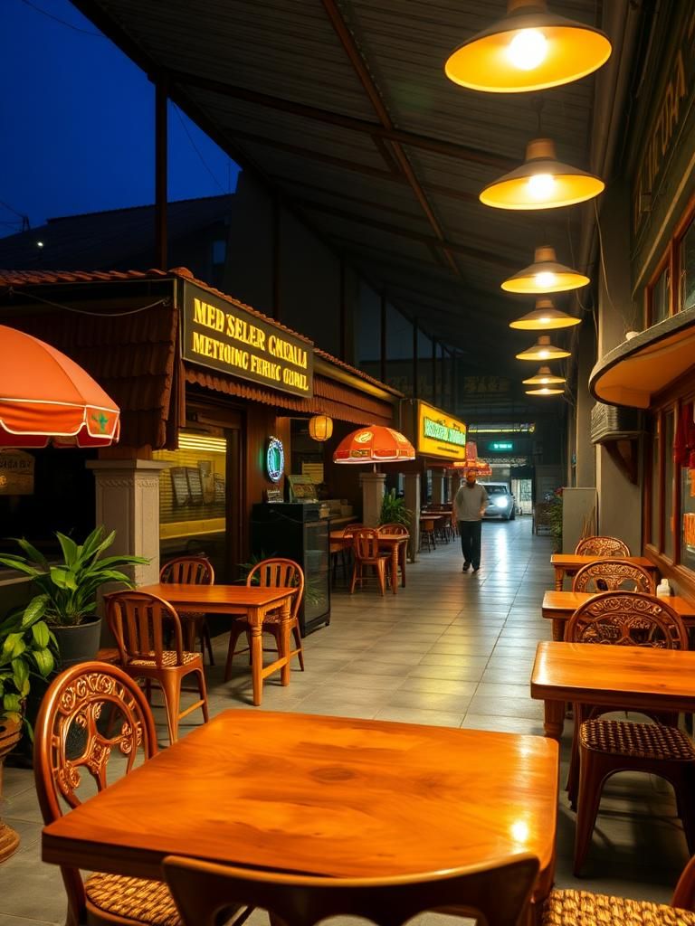 Medan Selera Menara Condong ( Teluk Intan, Perak )