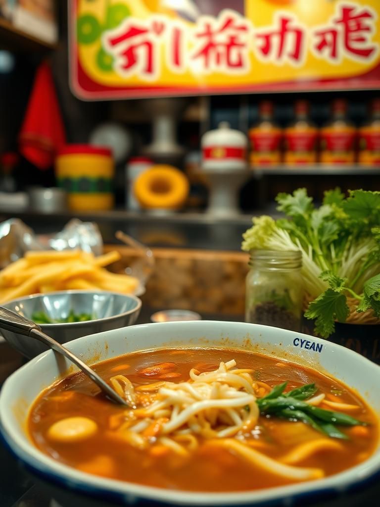 Mie ayam bakso,Macallum.