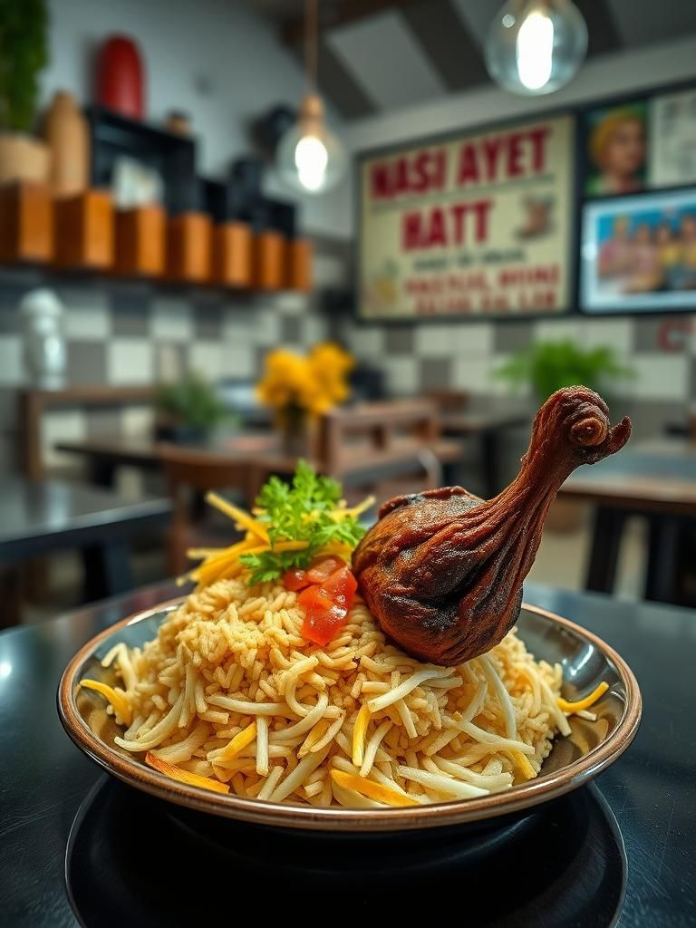 Nasi Ayam Penyet & Bakso 1 Nasi Ayam Penyet & Bakso