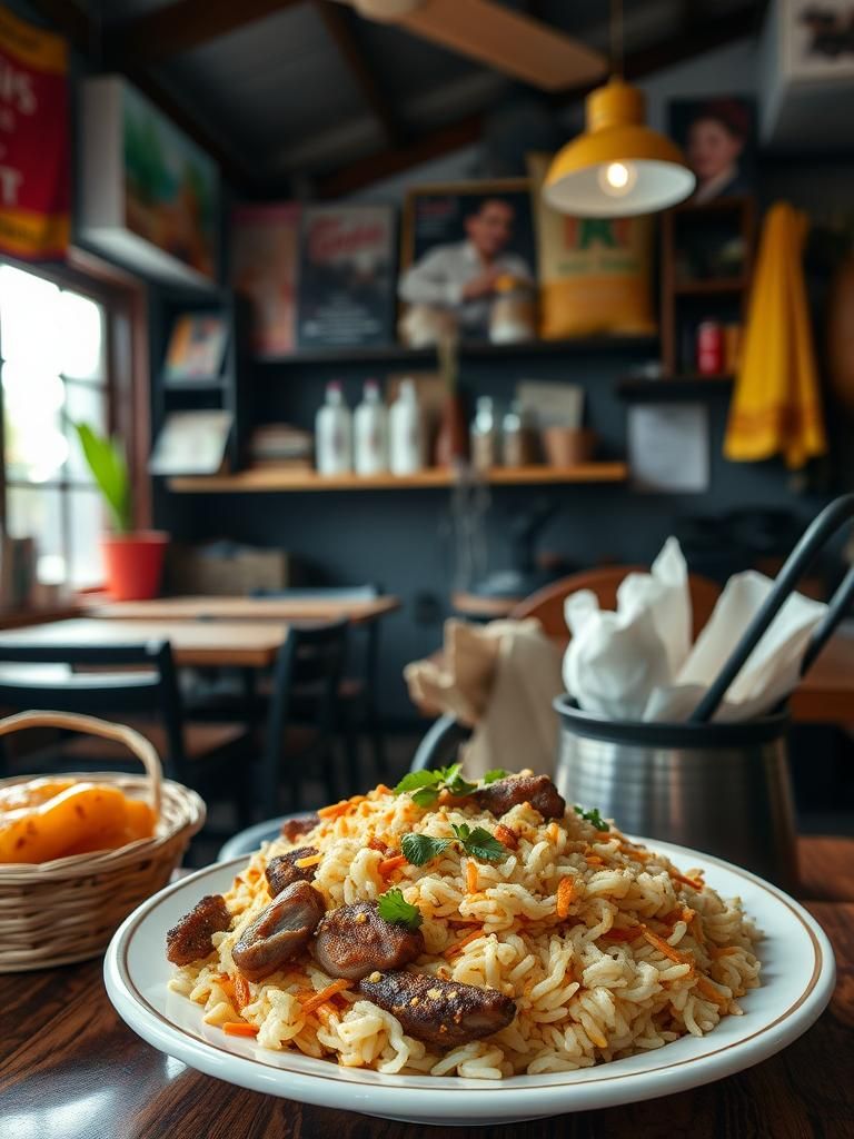 Nasi Kukus Ayam Berempah Nonie