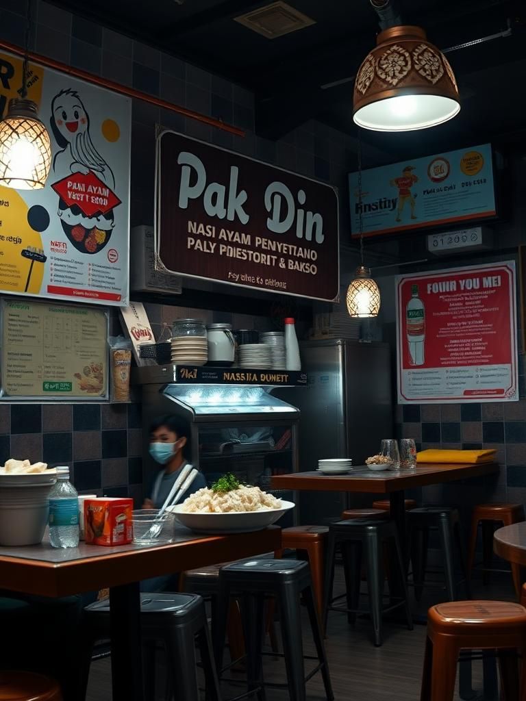 Pak Din Nasi Ayam Penyet & Bakso 1 Pak Din Nasi Ayam Penyet & Bakso