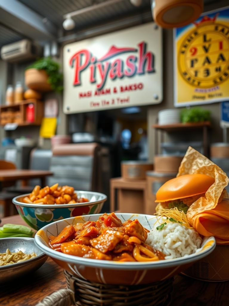 Piyash Nasi Ayam & Bakso