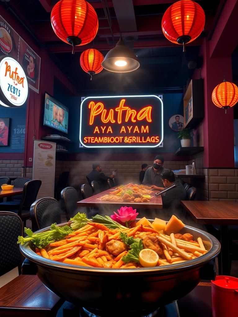 Putra Ayam Penyet & bakso - previously known as Meriam Steamboat & Grill 1 Putra Ayam Penyet & bakso – previously known as Meriam Steamboat & Grill