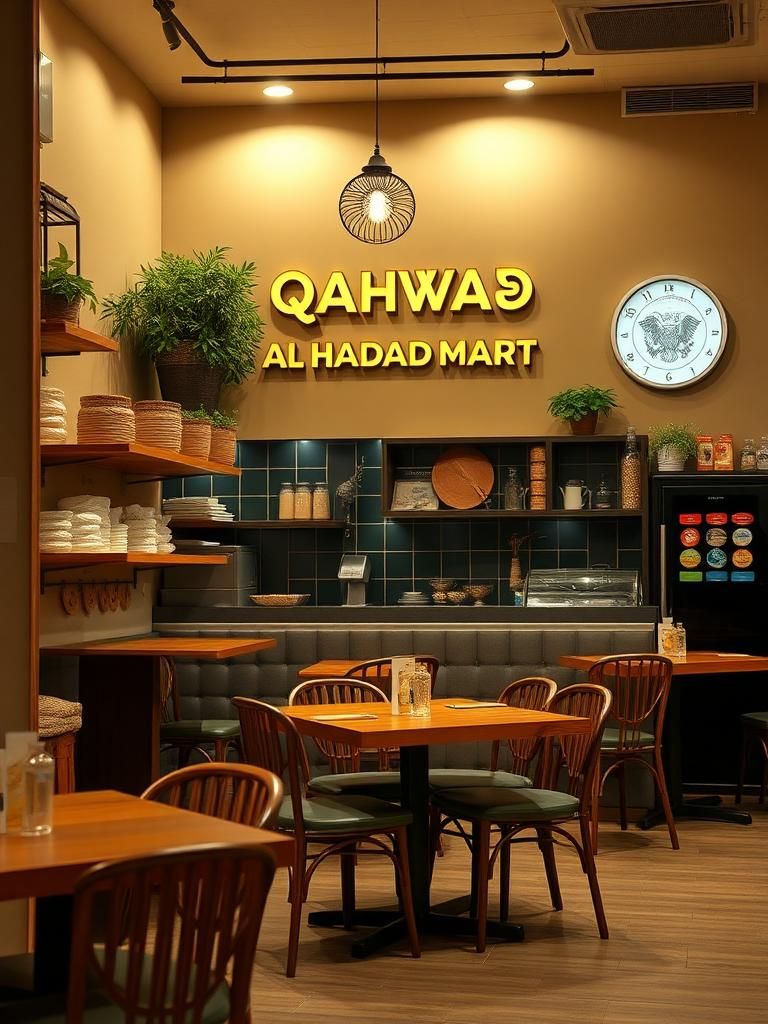 QAHWA CAFE & AL HADDAD MART 1 QAHWA CAFE & AL HADDAD MART