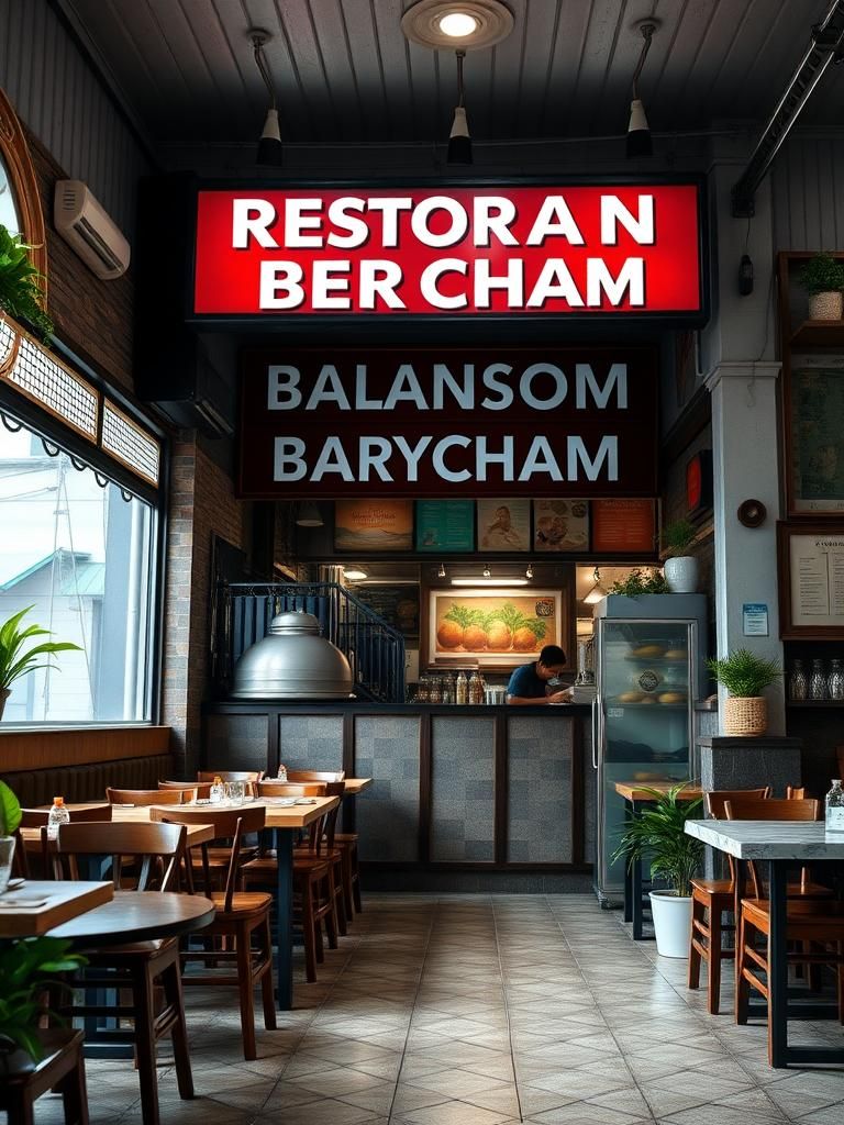 RESTORAN BAKSO MARYAM BERCHAM 1 RESTORAN BAKSO MARYAM BERCHAM