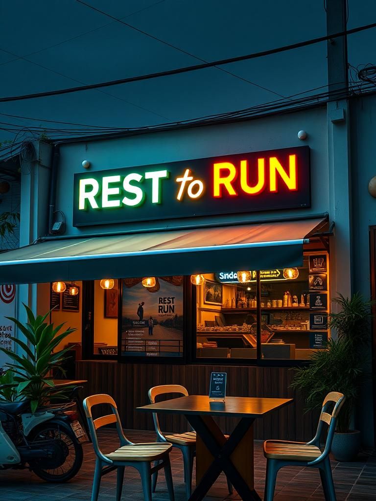 Rest To Run Cafe 1 Rest To Run Cafe