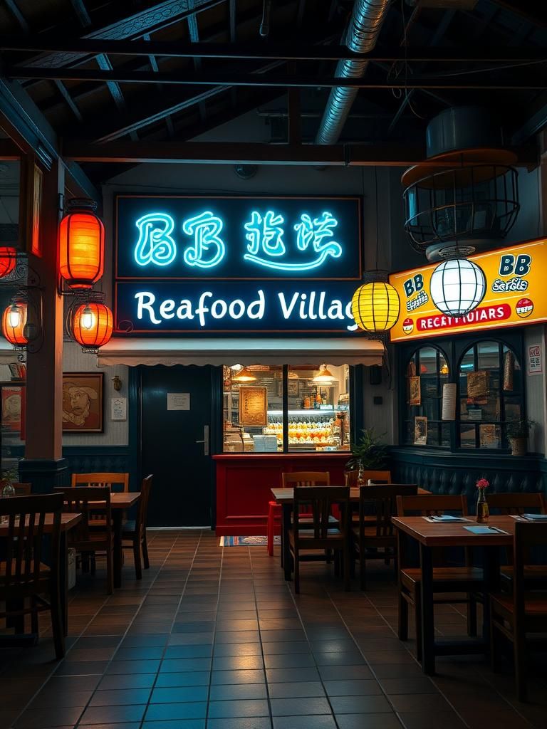 Restoran BB Seafood Village 1 Restoran BB Seafood Village