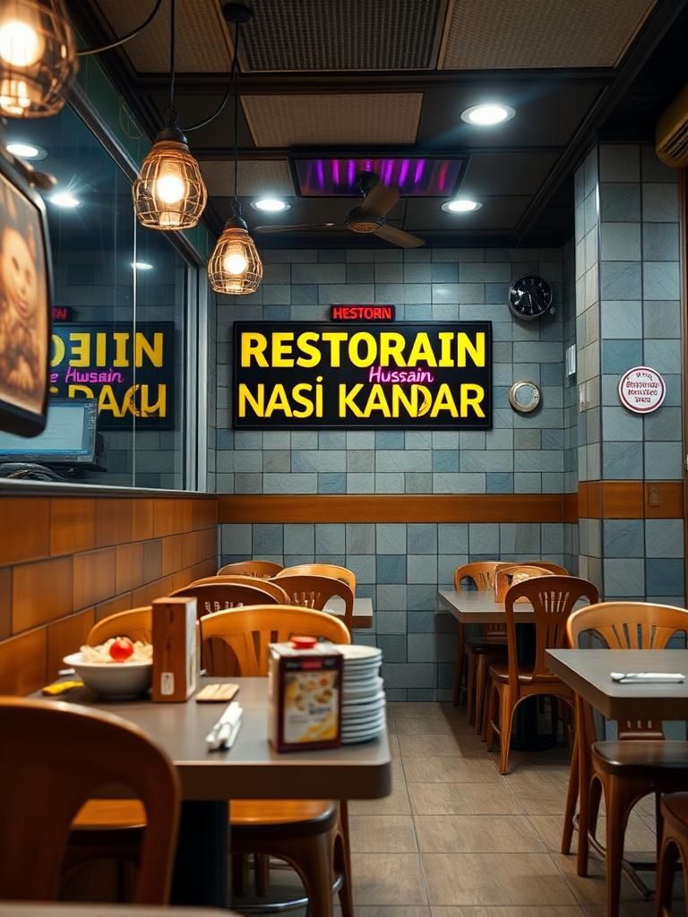 Restoran Hussain Nasi Kandar 1 Restoran Hussain Nasi Kandar
