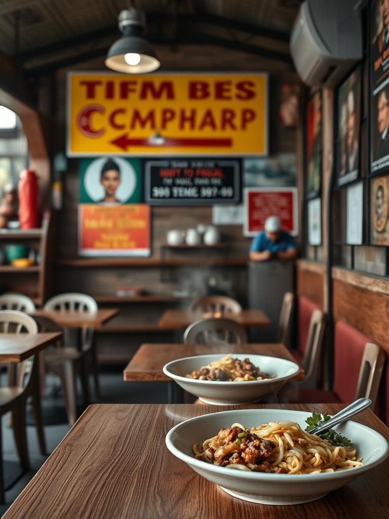 Restoran Kampoeng Dahar Enterprise, Ayam Penyet & Bakso Spesial & Mee Ayam Bakso