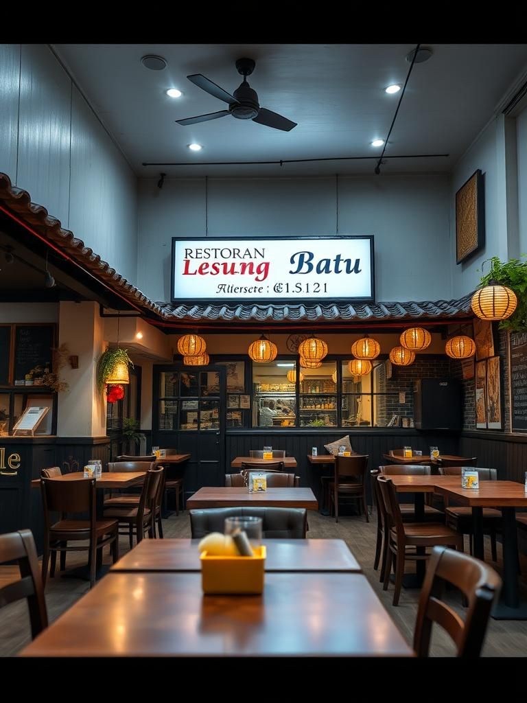 Restoran Lesung Batu 1 Restoran Lesung Batu