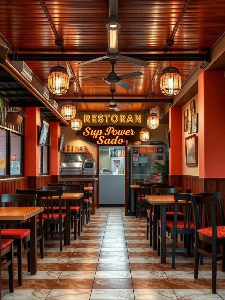 Restoran Sup Power Sado | Cawangan Bunga Kertas 1 Restoran Sup Power Sado | Cawangan Bunga Kertas