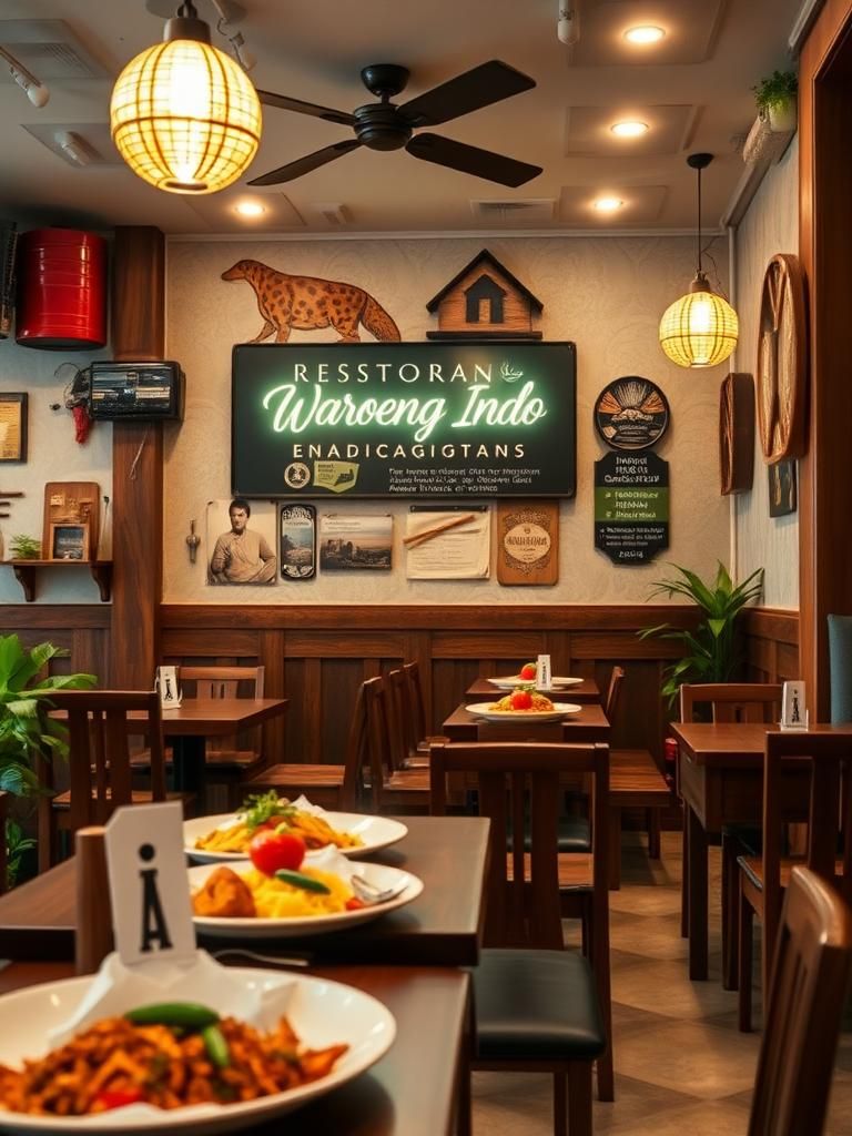 Restoran Waroeng Indo – Traditonal Indonesian Authentic Cuisine