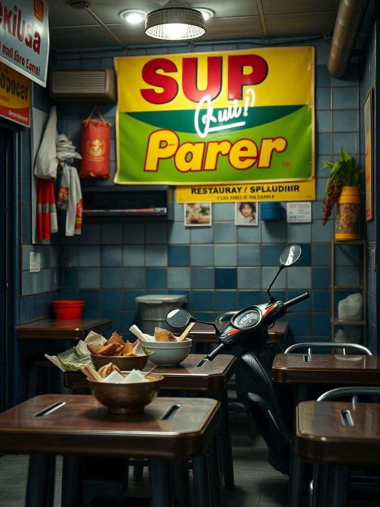 Sup Gearbox cabai hitam medan selera bukit baru utama