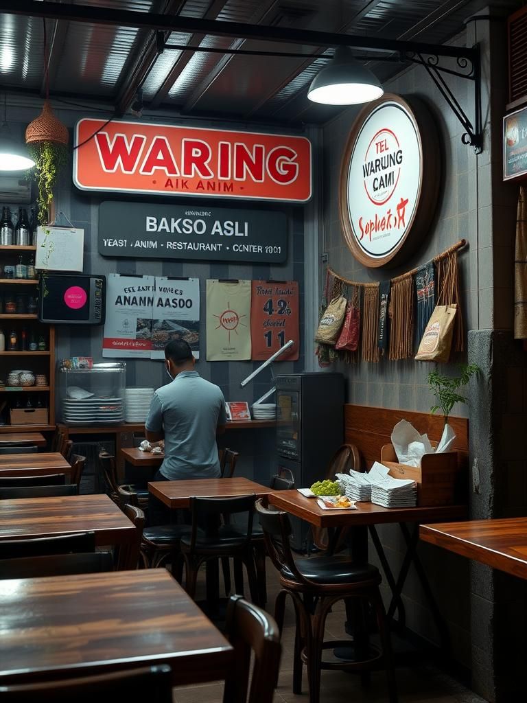 WARUNG CIK ANIM BAKSO ASLI 1 WARUNG CIK ANIM BAKSO ASLI