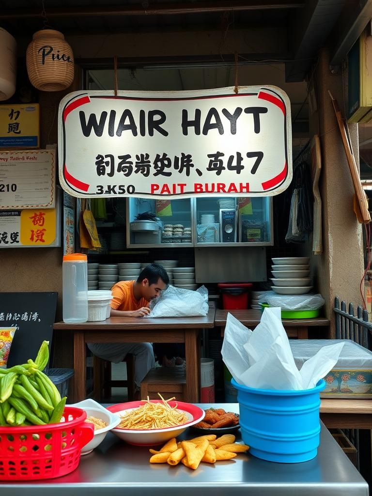 Warung Ayam Penyet Bakso Parit Burah 1 Warung Ayam Penyet Bakso Parit Burah