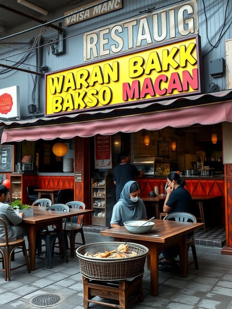 Warung Bakso Macan 1 Warung Bakso Macan