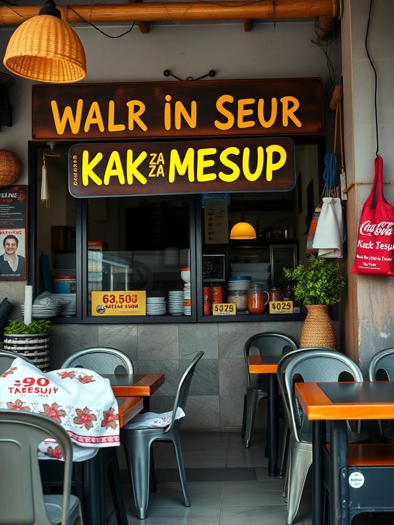 Warung Kak Za Mesup Jeluok