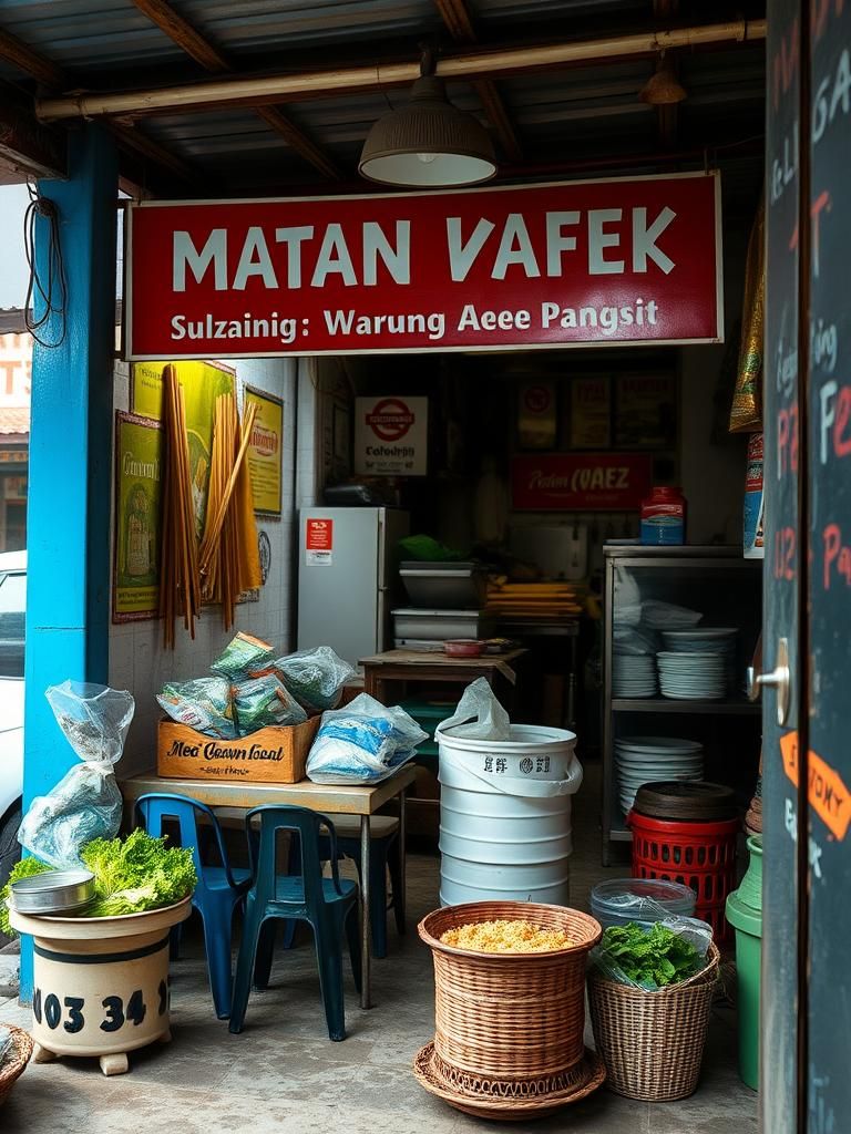 Warung Mee Ayam Pangsit, ( Sungai Siput U, Perak ) 1 Warung Mee Ayam Pangsit, ( Sungai Siput U, Perak )