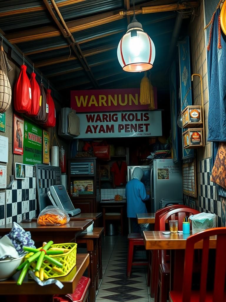 Warung Wak Kolis Ayam Penyet 1 Warung Wak Kolis Ayam Penyet