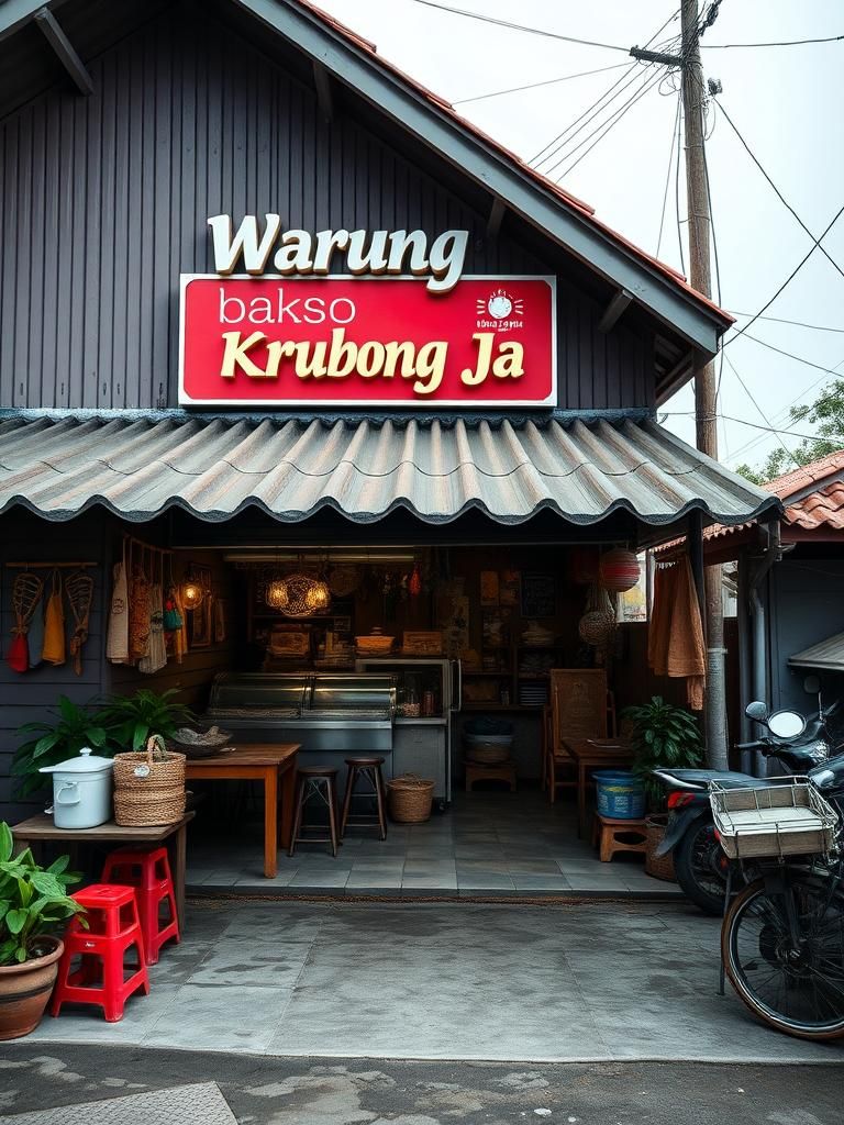 Warung bakso krubong jaya