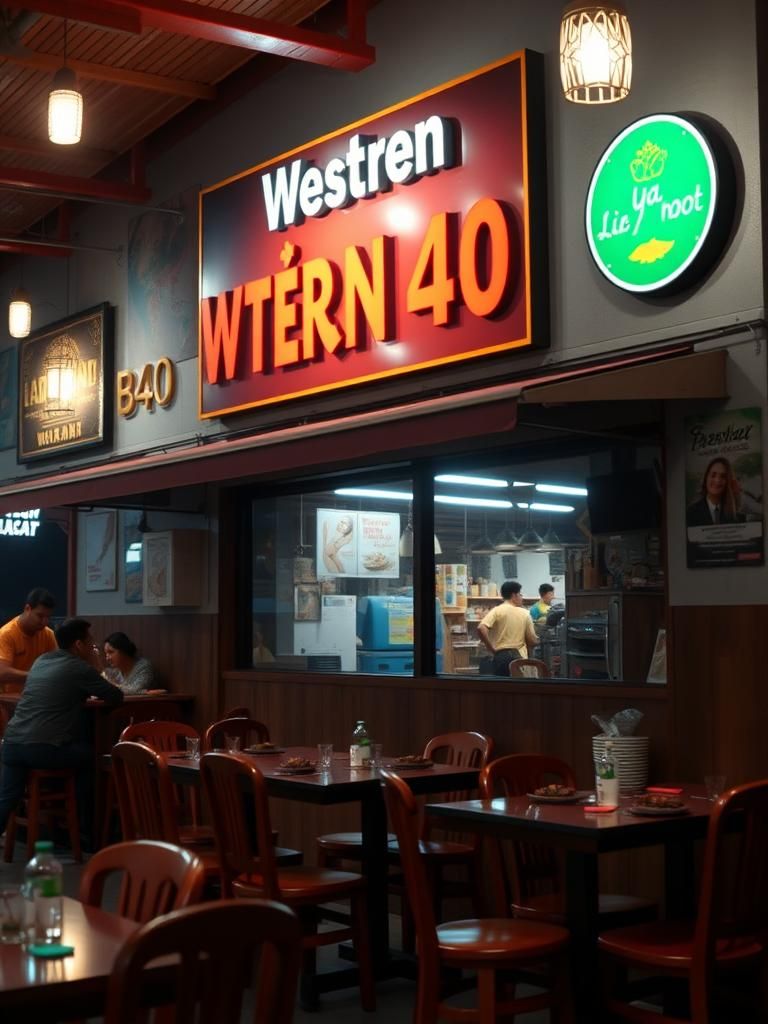Western Jahat (Warung B40) 1 Western Jahat (Warung B40)