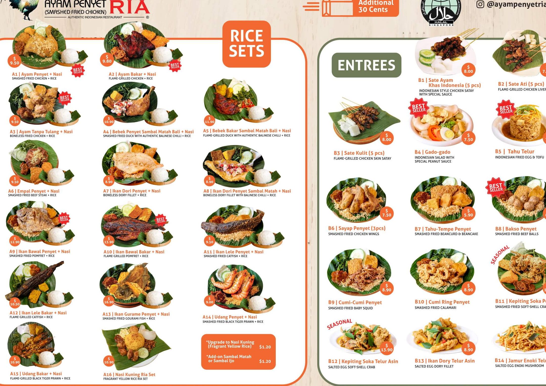 Ayam Penyet Ria 1 ayam penyet ria