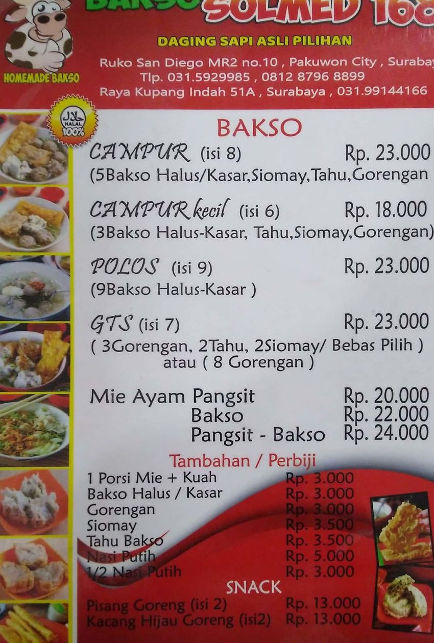 Bakso 168 slamet 1 bakso 168 slamet