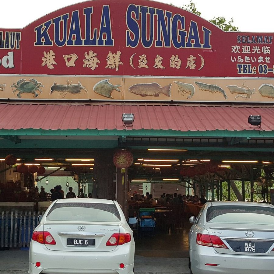kedai makan dan minum pasar kuala sungai baru