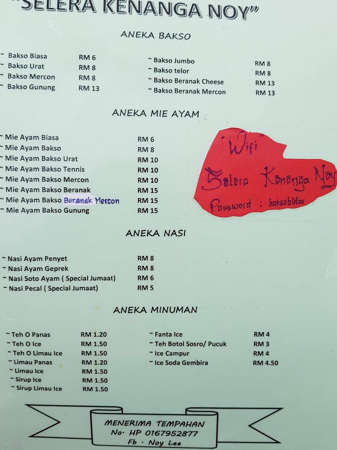 SELERA KENANGA NOY 1 selera kenanga noy 1